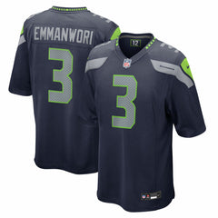 Nick Emmanwori  Team Game Jersey - Seattle Seahawks