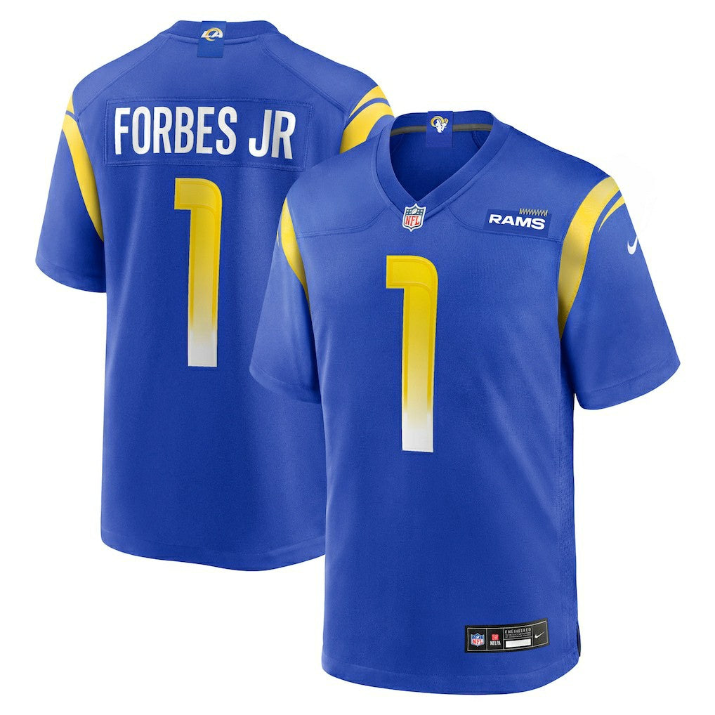 Emmanuel Forbes Jr.  Team Game Jersey - Los Angeles Rams