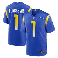 Emmanuel Forbes Jr.  Team Game Jersey - Los Angeles Rams