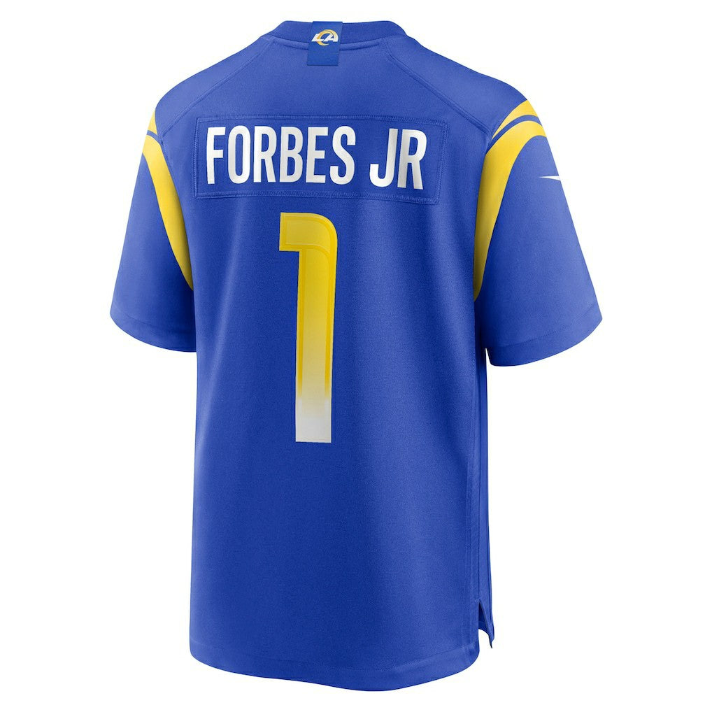 Emmanuel Forbes Jr.  Team Game Jersey - Los Angeles Rams