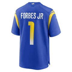 Emmanuel Forbes Jr.  Team Game Jersey - Los Angeles Rams
