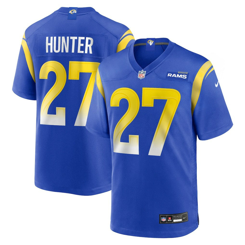 Jarquez Hunter  Team Game Jersey - Los Angeles Rams