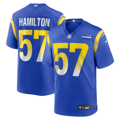 Ty Hamilton  Team Game Jersey - Los Angeles Rams
