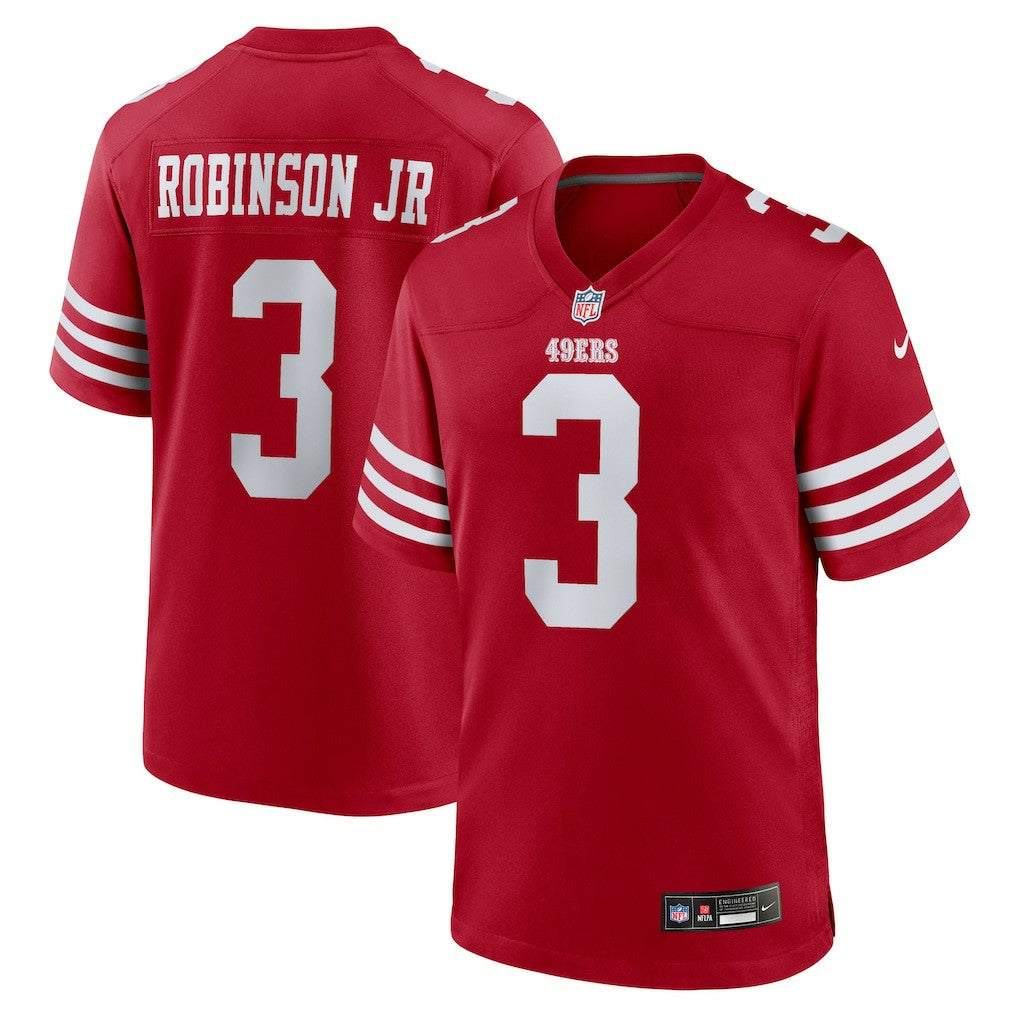 Brian Robinson Jr.  Team Game Jersey - San Francisco 49ers