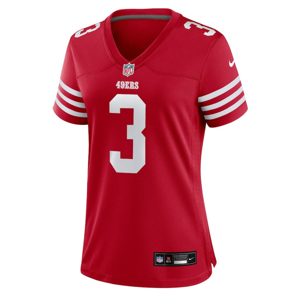Brian Robinson Jr.  Women's Team Game Jersey - San Francisco 49ers