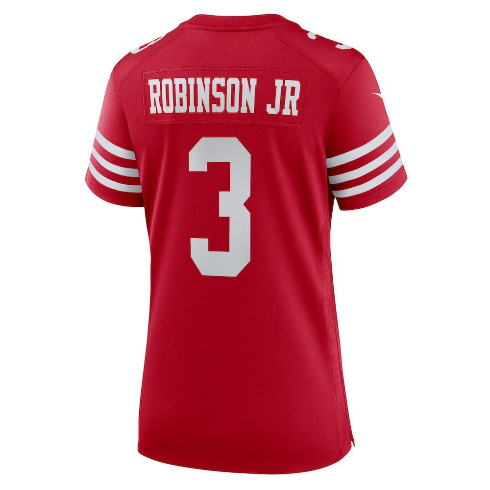 Brian Robinson Jr.  Women's Team Game Jersey - San Francisco 49ers
