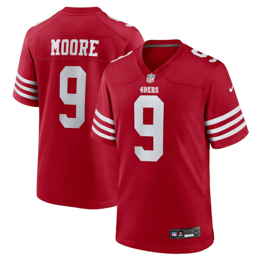 Skyy Moore  Team Game Jersey - San Francisco 49ers