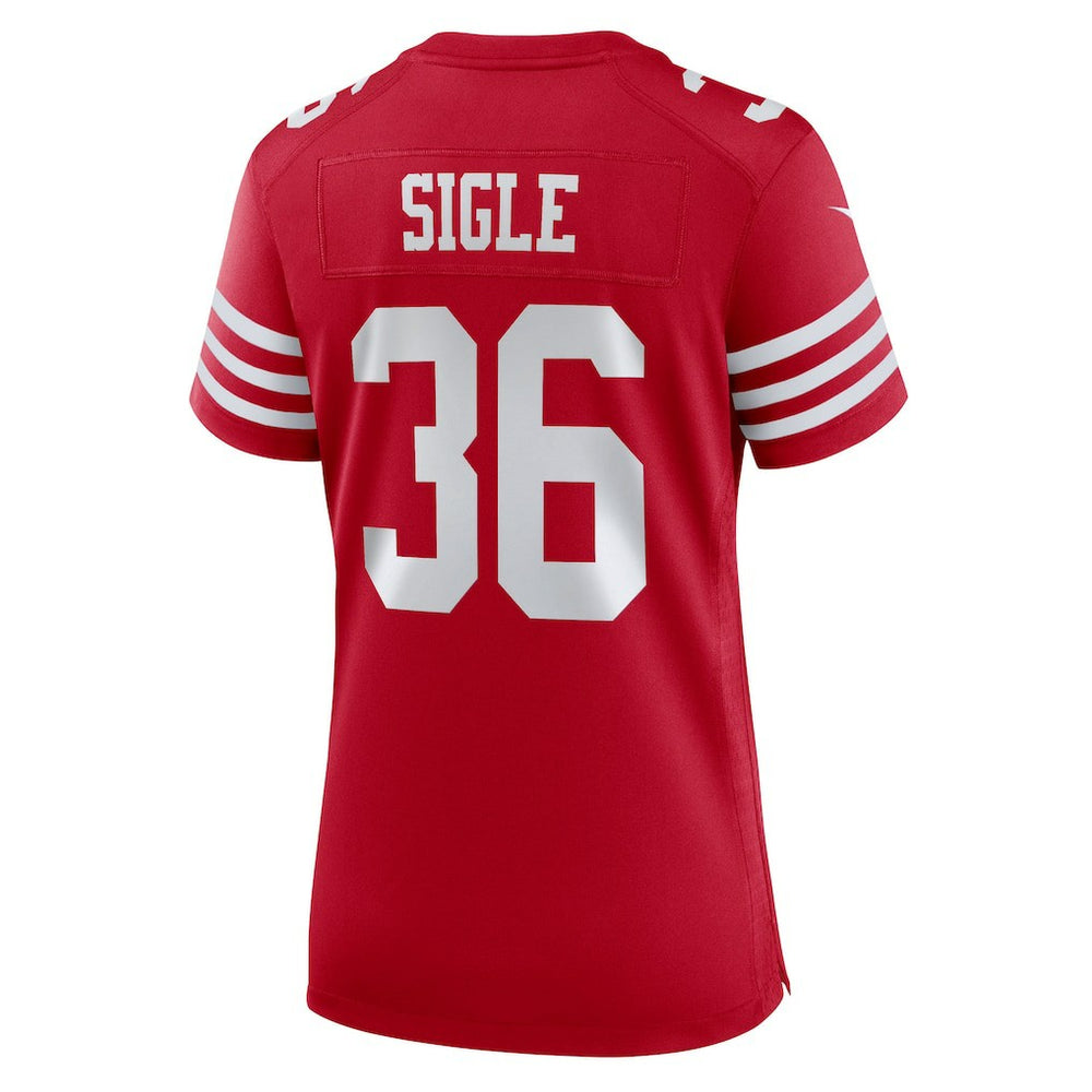 Marques Sigle  Women's Team Game Jersey - San Francisco 49ers