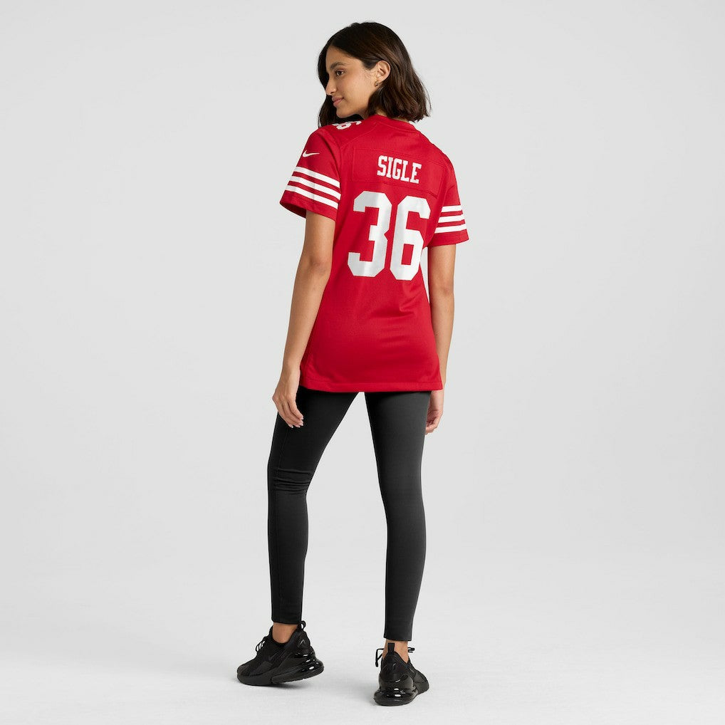Marques Sigle  Women's Team Game Jersey - San Francisco 49ers