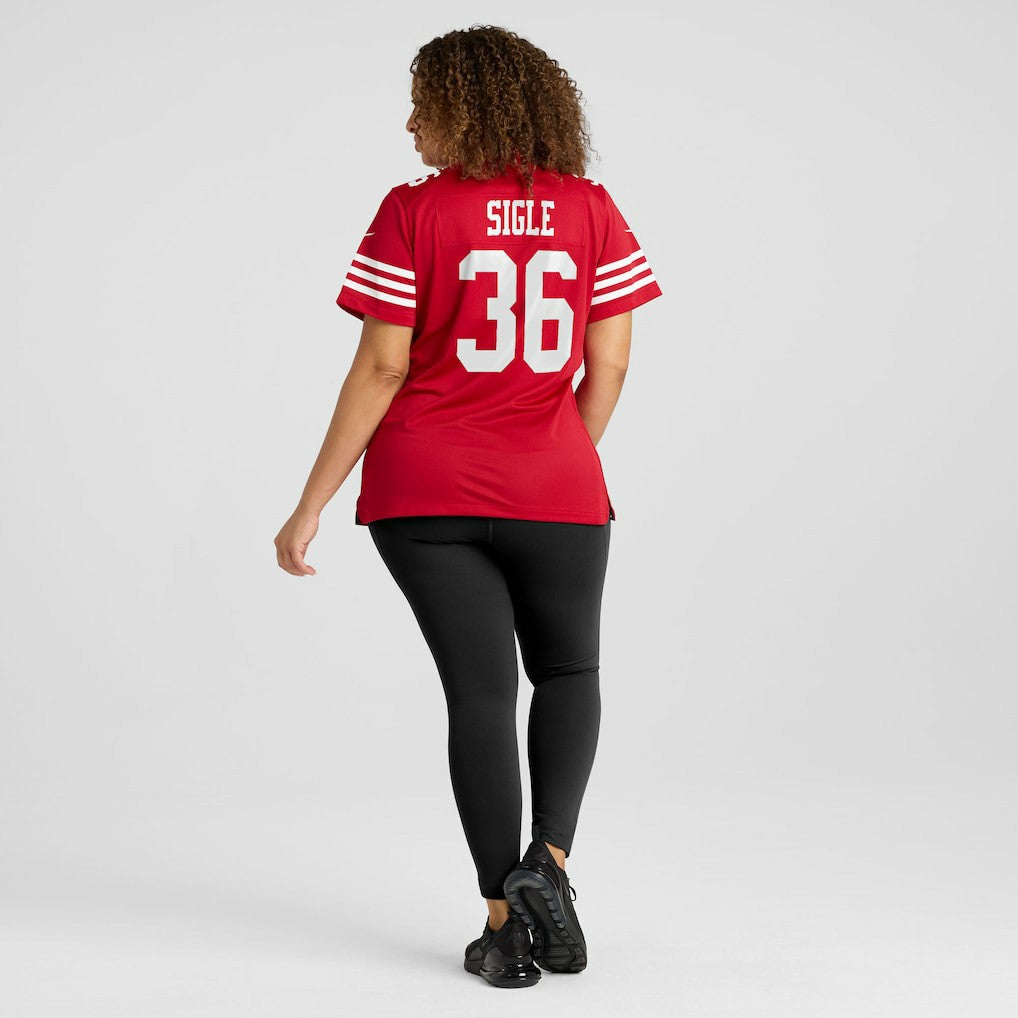 Marques Sigle  Women's Team Game Jersey - San Francisco 49ers