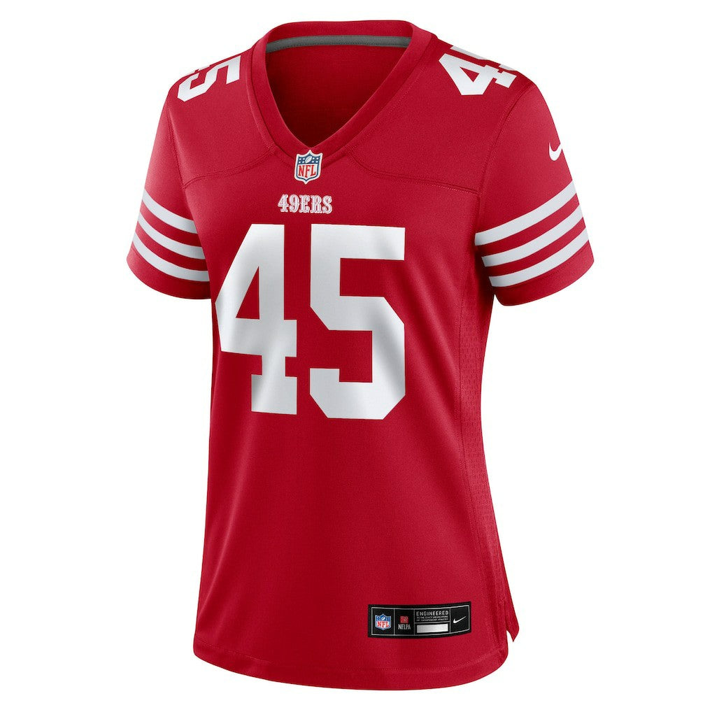 Nick Martin  Women's Team Game Jersey - San Francisco 49ers