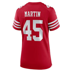 Nick Martin  Women's Team Game Jersey - San Francisco 49ers