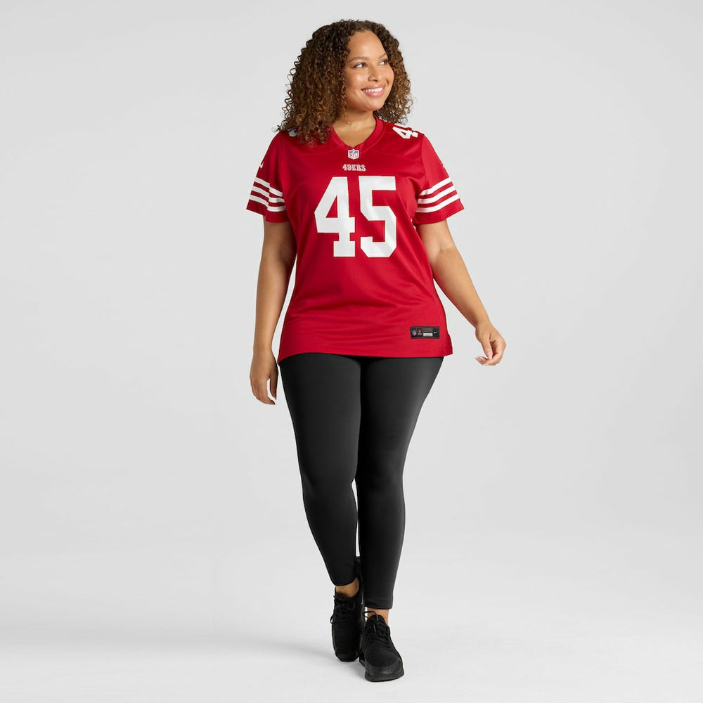 Nick Martin  Women's Team Game Jersey - San Francisco 49ers