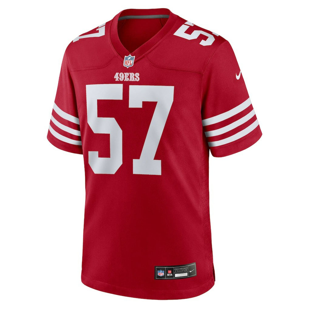 Luke Gifford  Team Game Jersey - San Francisco 49ers