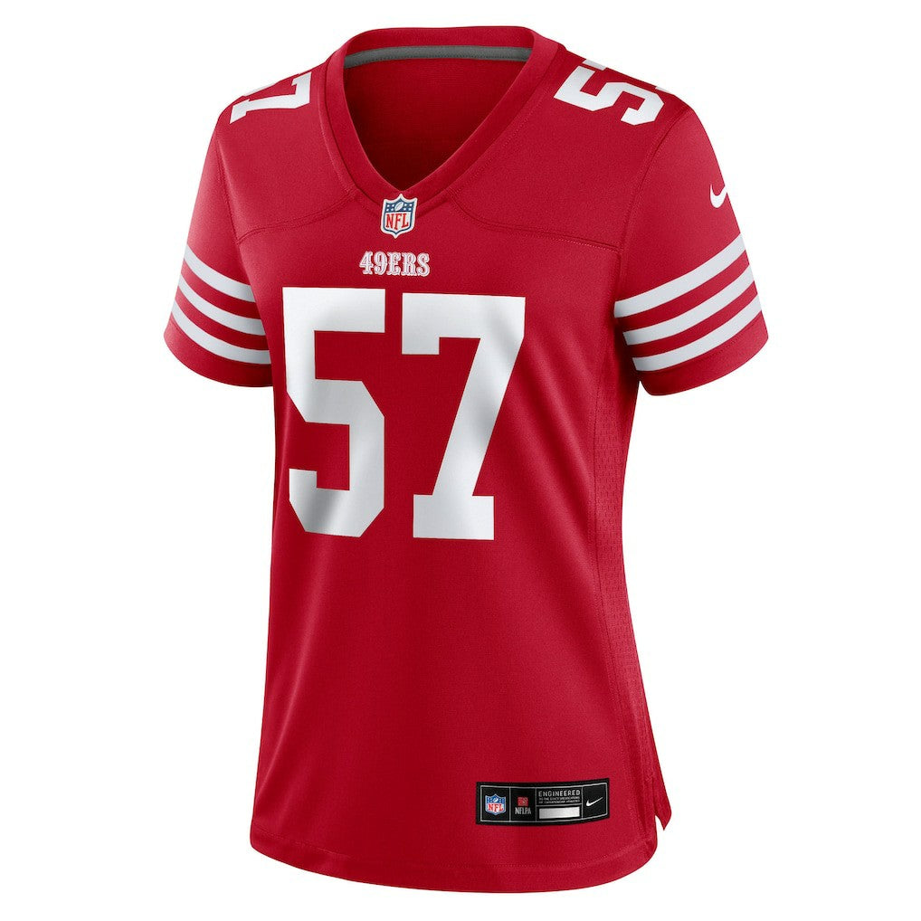 Luke Gifford  Women's Team Game Jersey - San Francisco 49ers