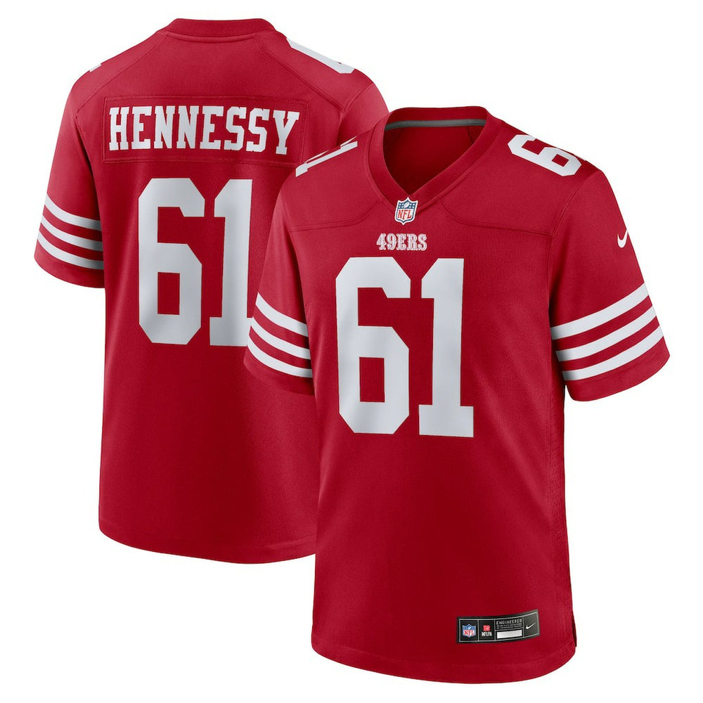 Matt Hennessy  Team Game Jersey - San Francisco 49ers
