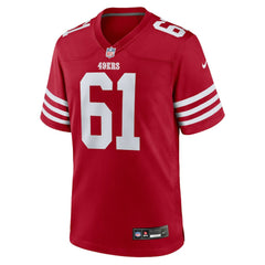 Matt Hennessy  Team Game Jersey - San Francisco 49ers
