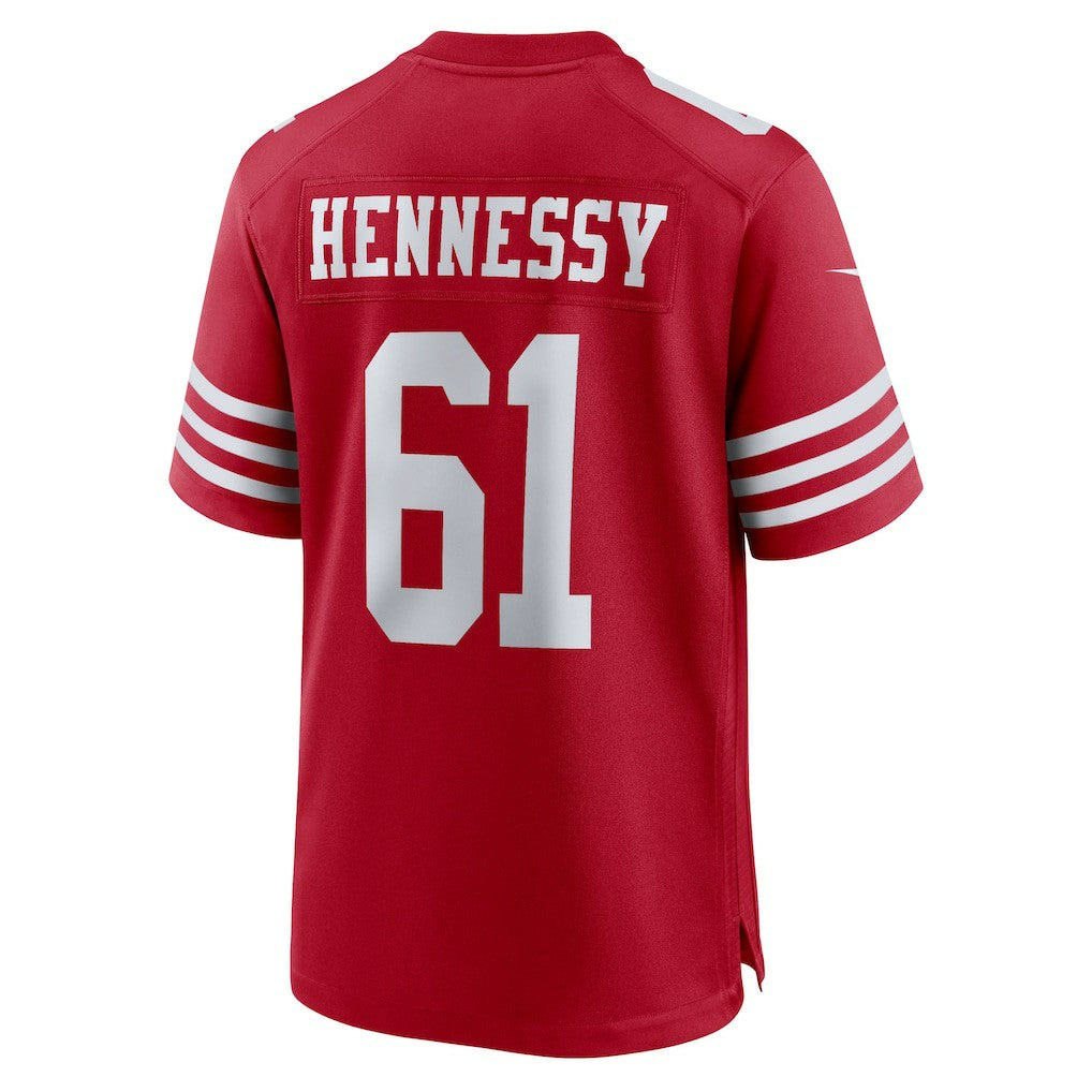 Matt Hennessy  Team Game Jersey - San Francisco 49ers