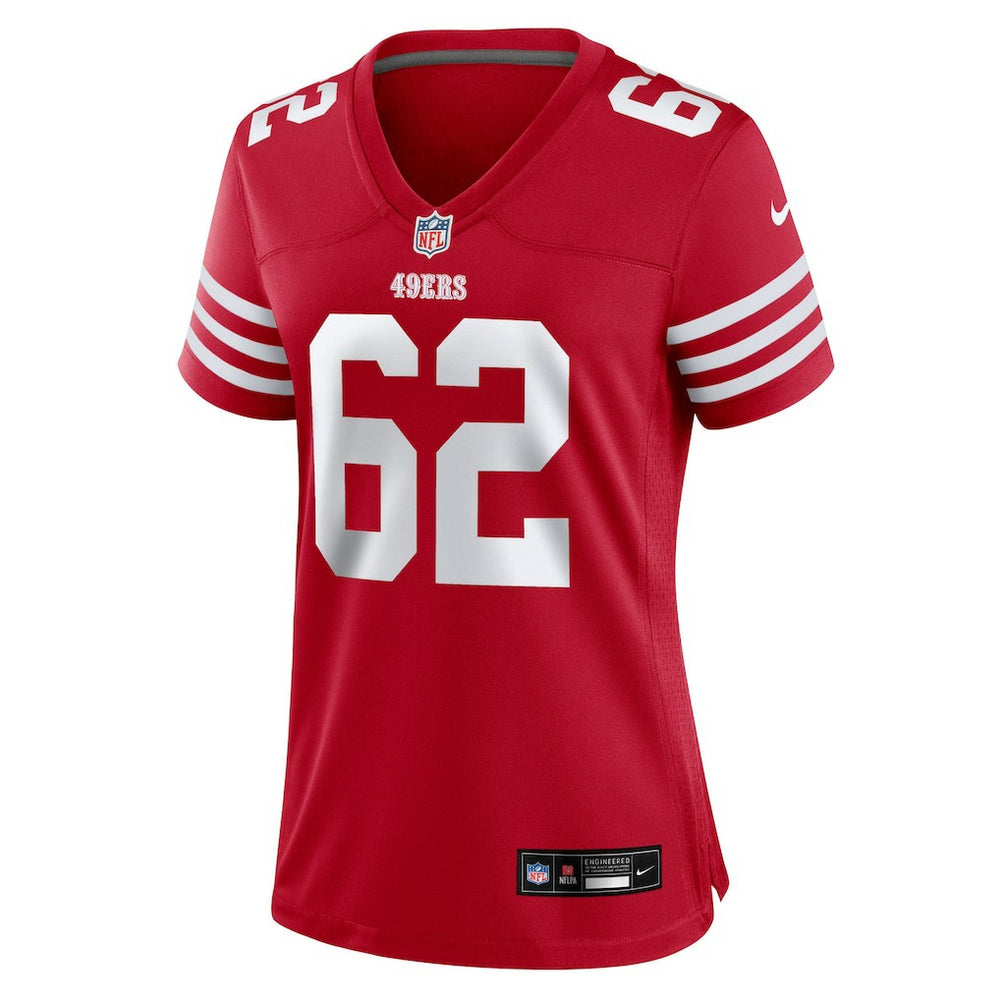 Austen Pleasants  Women's Team Game Jersey - San Francisco 49ers