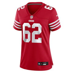 Austen Pleasants  Women's Team Game Jersey - San Francisco 49ers