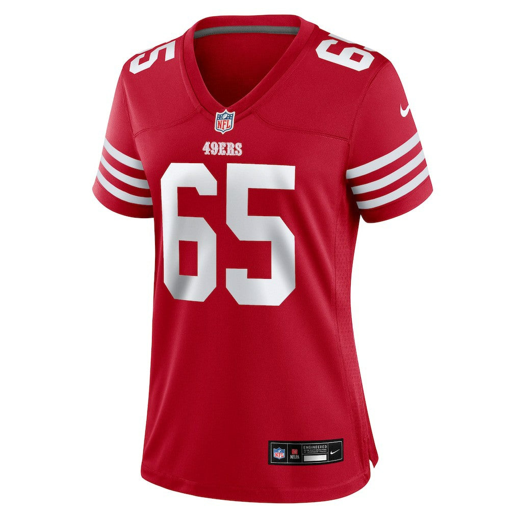 Drew Moss  Women's Team Game Jersey - San Francisco 49ers