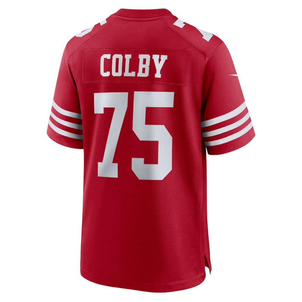 Connor Colby  Team Game Jersey - San Francisco 49ers