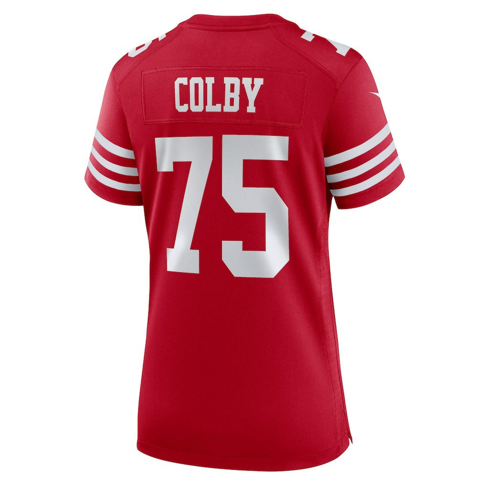 Connor Colby  Women's Team Game Jersey - San Francisco 49ers