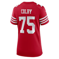Connor Colby  Women's Team Game Jersey - San Francisco 49ers