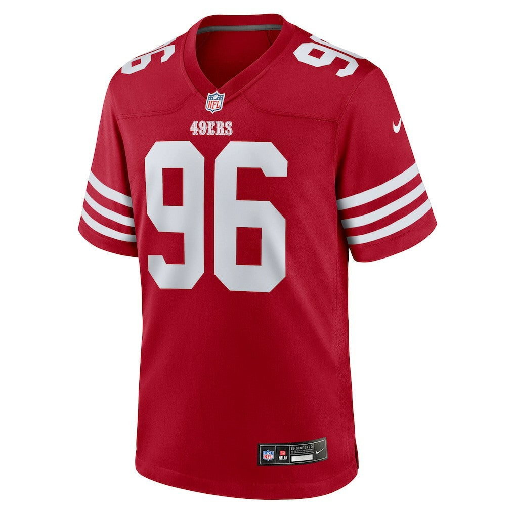 Jordan Jefferson  Team Game Jersey - San Francisco 49ers