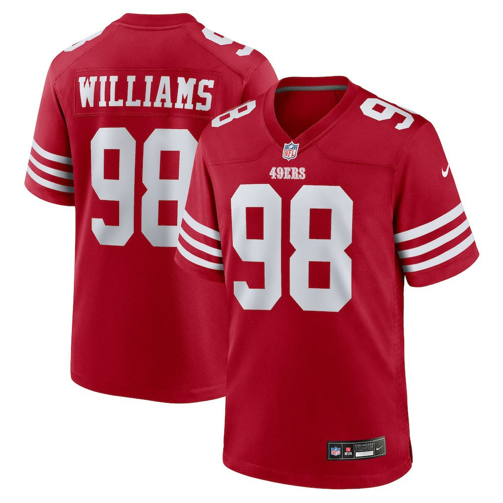 Mykel Williams  Team Game Jersey - San Francisco 49ers
