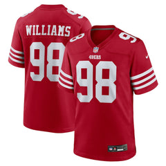 Mykel Williams  Team Game Jersey - San Francisco 49ers
