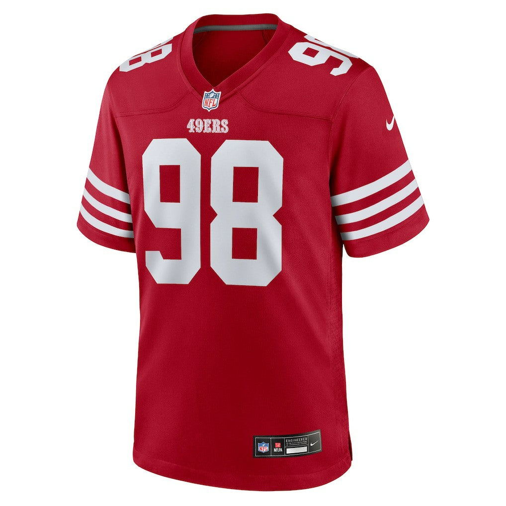 Mykel Williams  Team Game Jersey - San Francisco 49ers