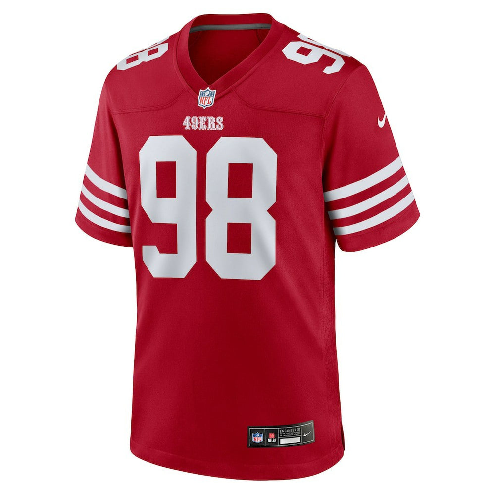 Mykel Williams  Team Game Jersey - San Francisco 49ers