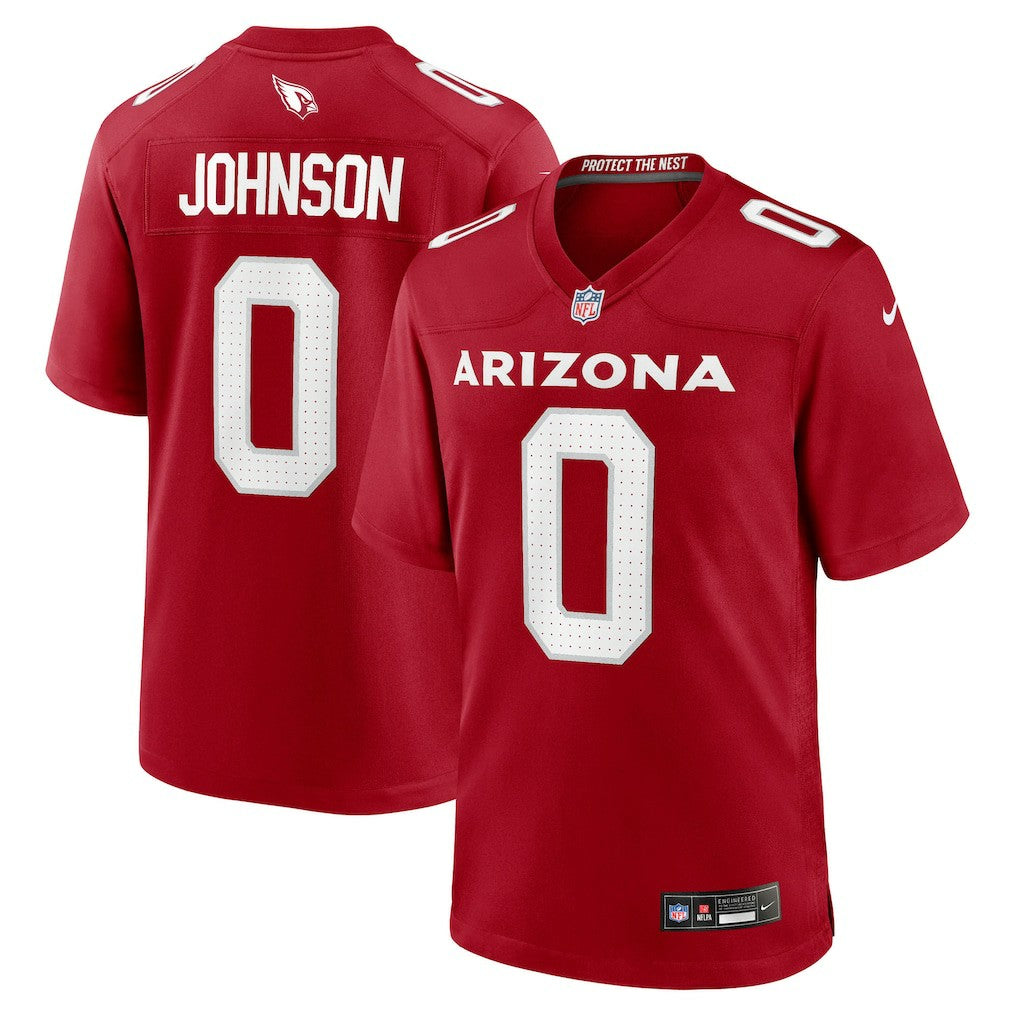 Will Johnson  Team Game Jersey - Arizona Cardinals