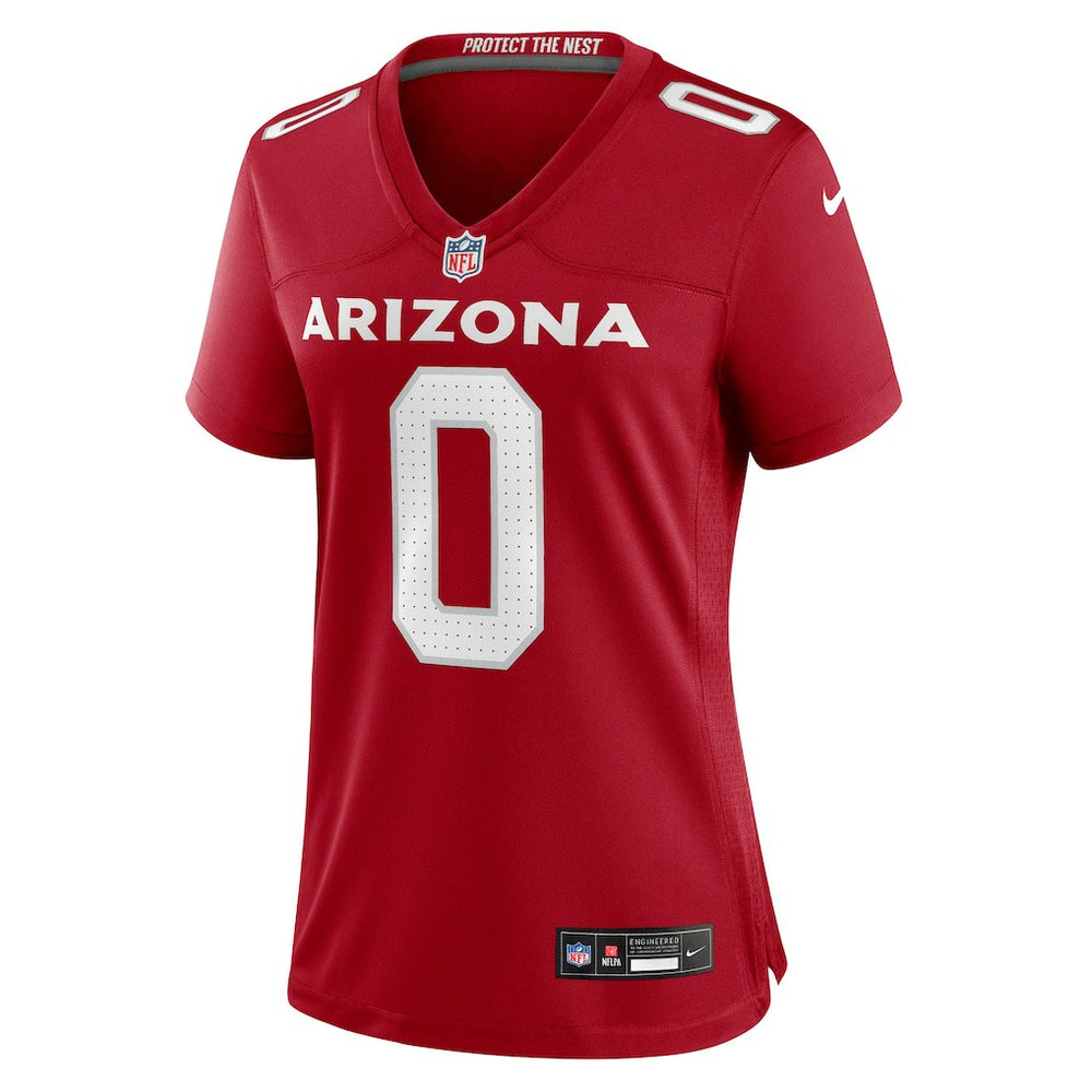 Will Johnson  Women's Team Game Jersey - Arizona Cardinals