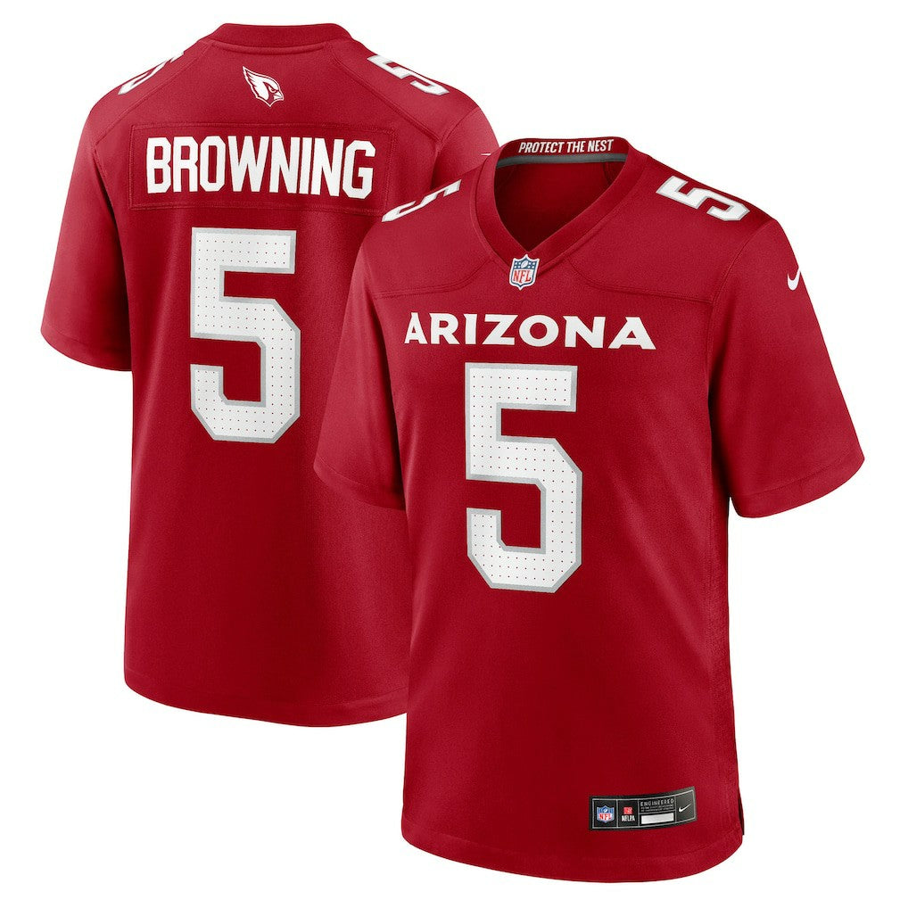 Baron Browning  Team Game Jersey - Arizona Cardinals