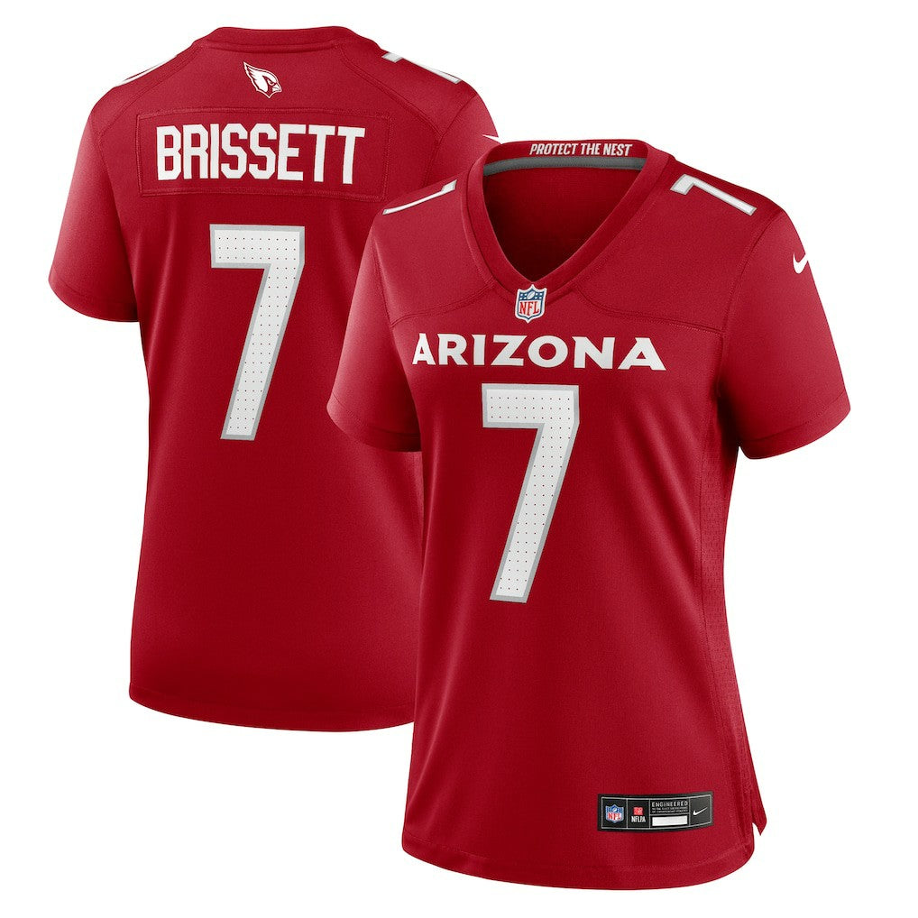 Jacoby Brissett  Women's Team Game Jersey - Arizona Cardinals