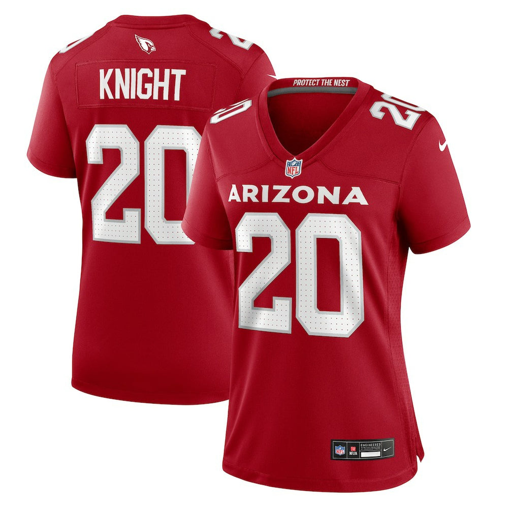 Zonovan Knight  Women's Team Game Jersey - Arizona Cardinals
