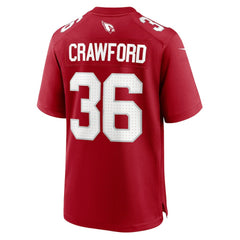 Kitan Crawford  Team Game Jersey - Arizona Cardinals
