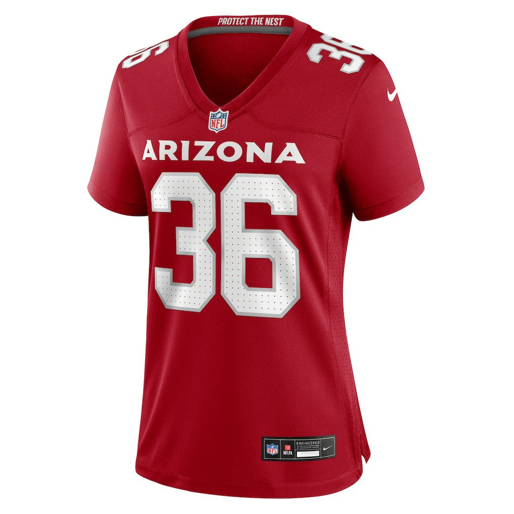 Kitan Crawford  Women's Team Game Jersey - Arizona Cardinals