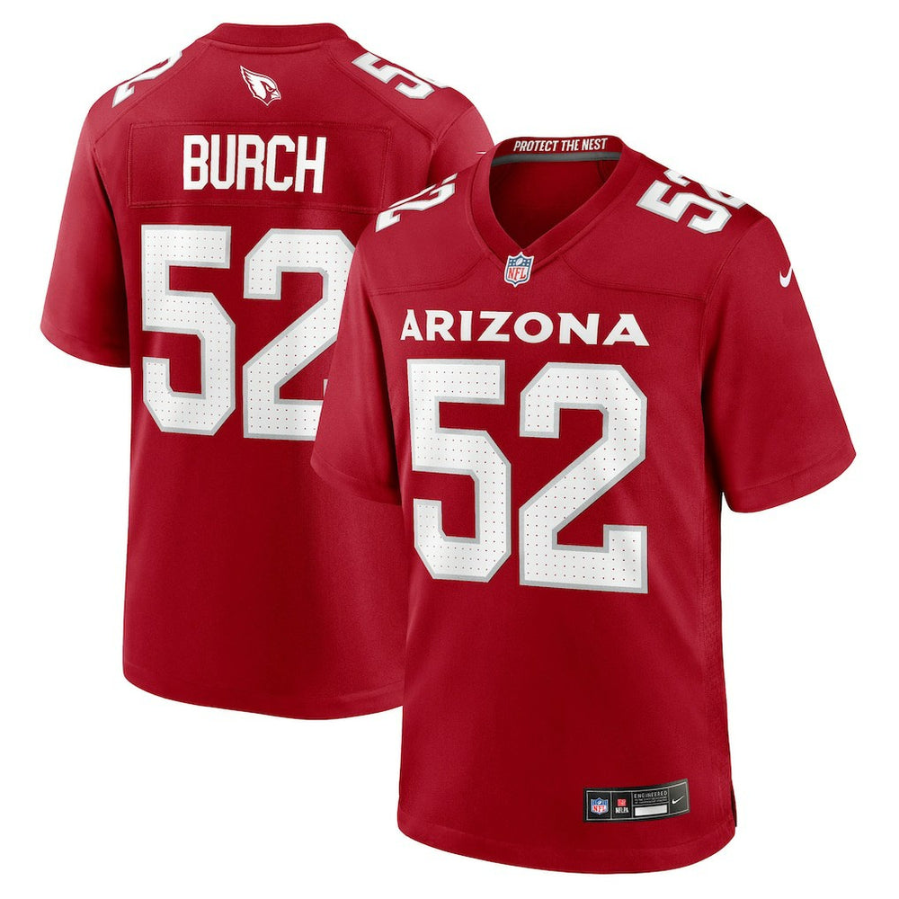 Jordan Burch  Team Game Jersey - Arizona Cardinals