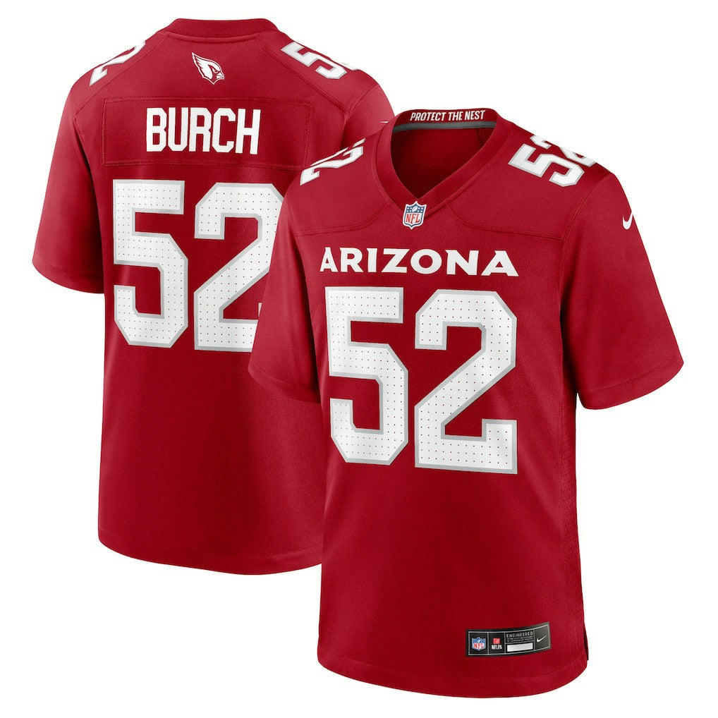 Jordan Burch  Team Game Jersey - Arizona Cardinals