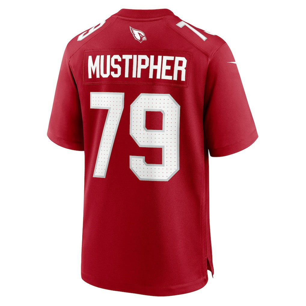 PJ Mustipher  Team Game Jersey - Arizona Cardinals