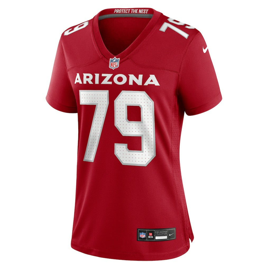 PJ Mustipher  Women's Team Game Jersey - Arizona Cardinals