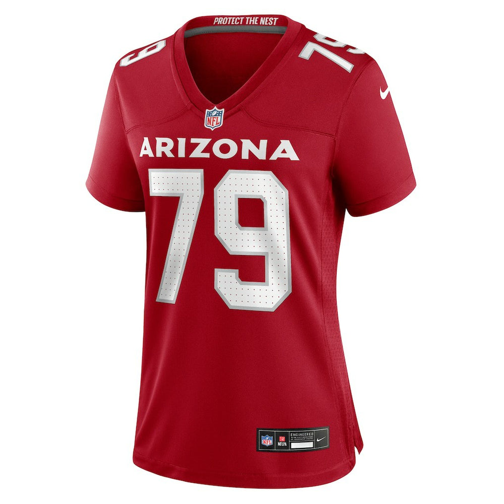 PJ Mustipher  Women's Team Game Jersey - Arizona Cardinals
