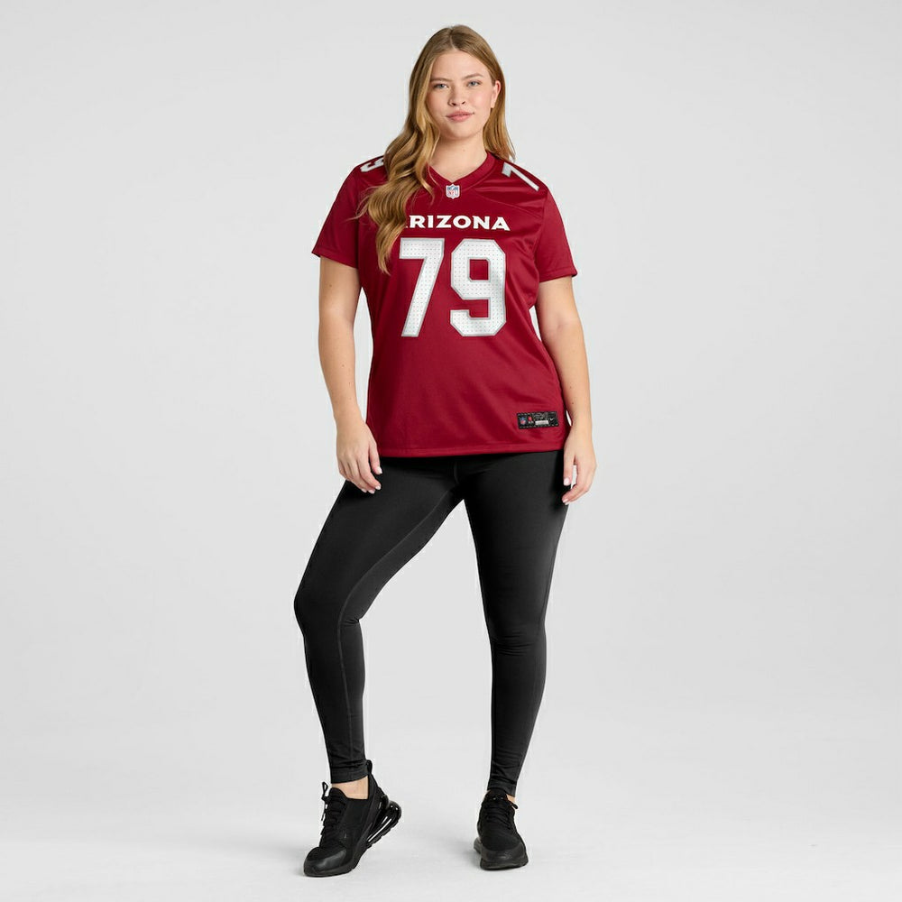 PJ Mustipher  Women's Team Game Jersey - Arizona Cardinals