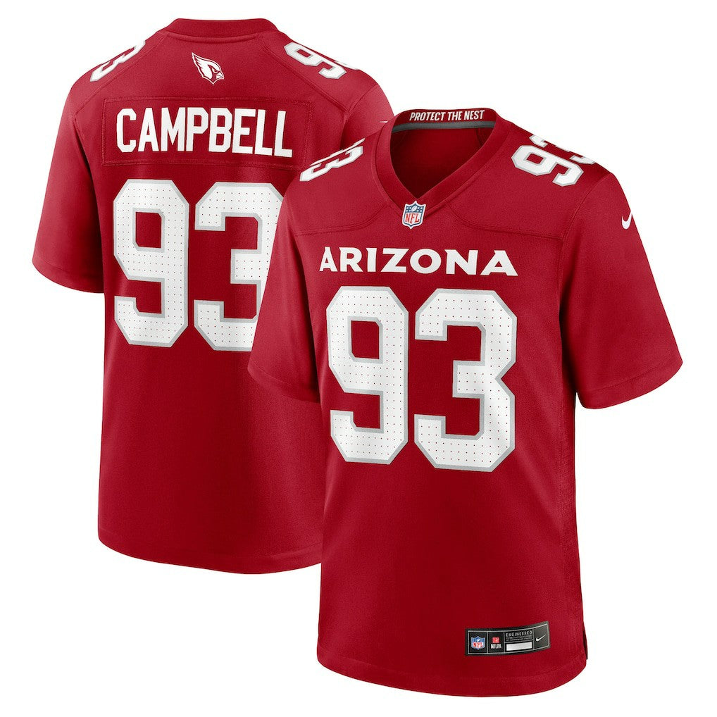 Calais Campbell  Team Game Jersey - Arizona Cardinals