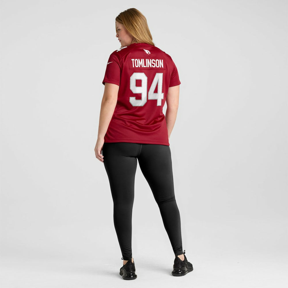 Dalvin Tomlinson  Women's Team Game Jersey - Arizona Cardinals