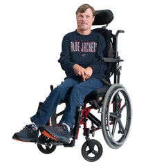 NHL Navy Columbus Blue Jackets G-III Sports by Carl Banks Adaptive Mesh Effect Long Sleeve T-Shirt