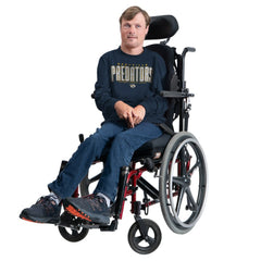 NHL Navy Nashville Predators G-III Sports by Carl Banks Adaptive Mesh Effect Long Sleeve T-Shirt
